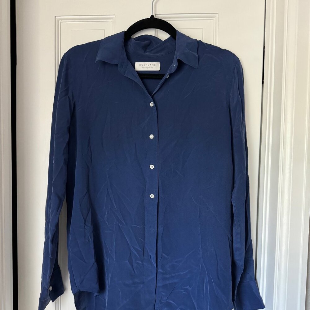 Everlane Clean Silk Relaxed Shirt, 2